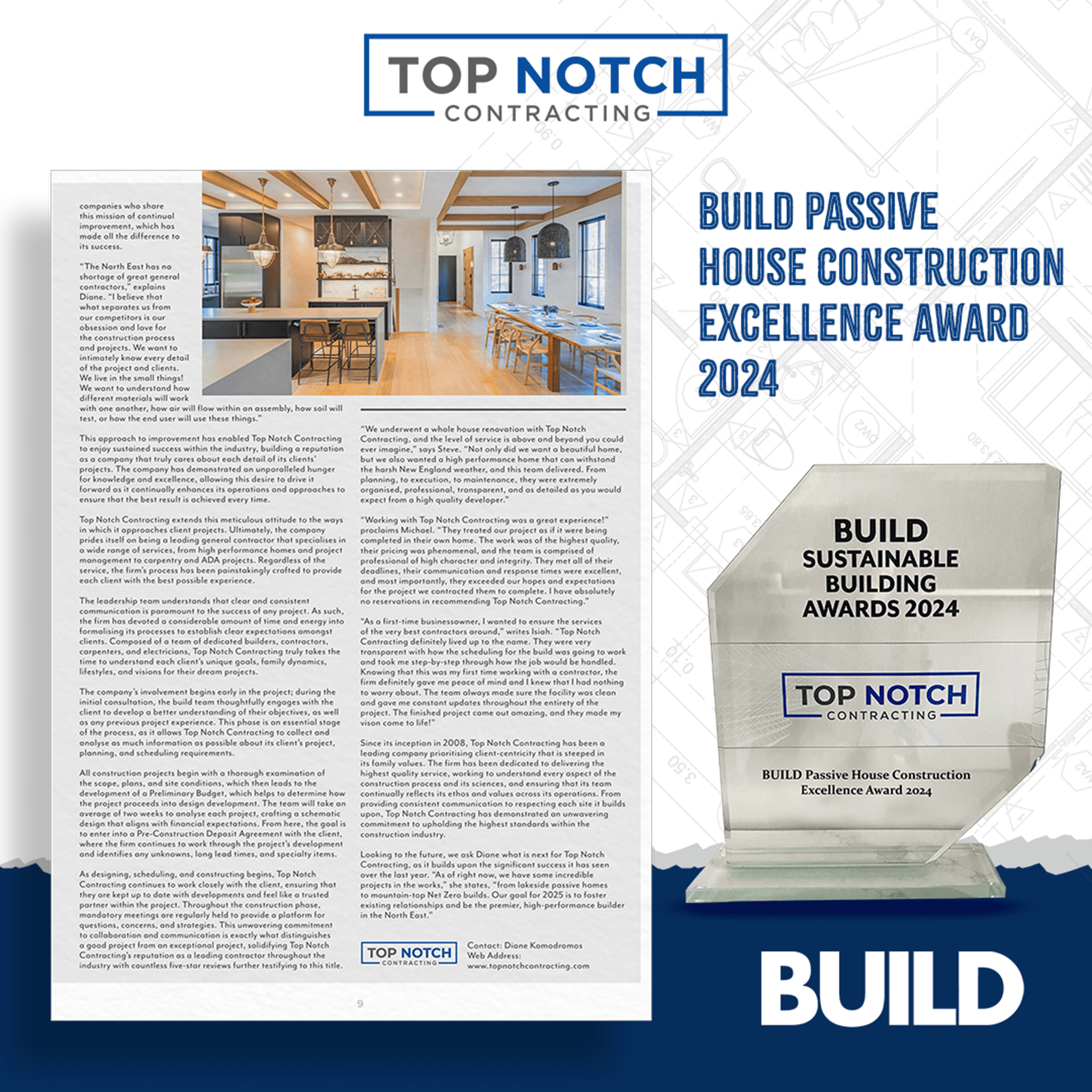 TOP Magazine BUILD Passive House Construction_